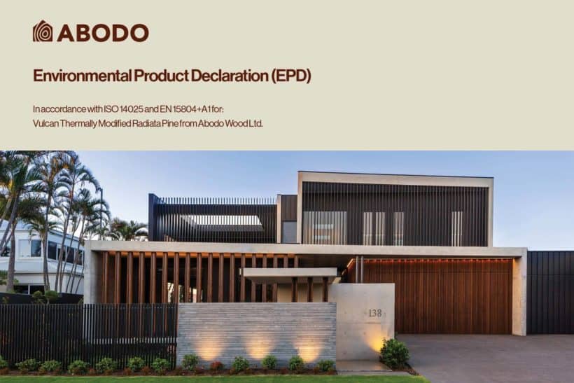Abodo EPD front cover