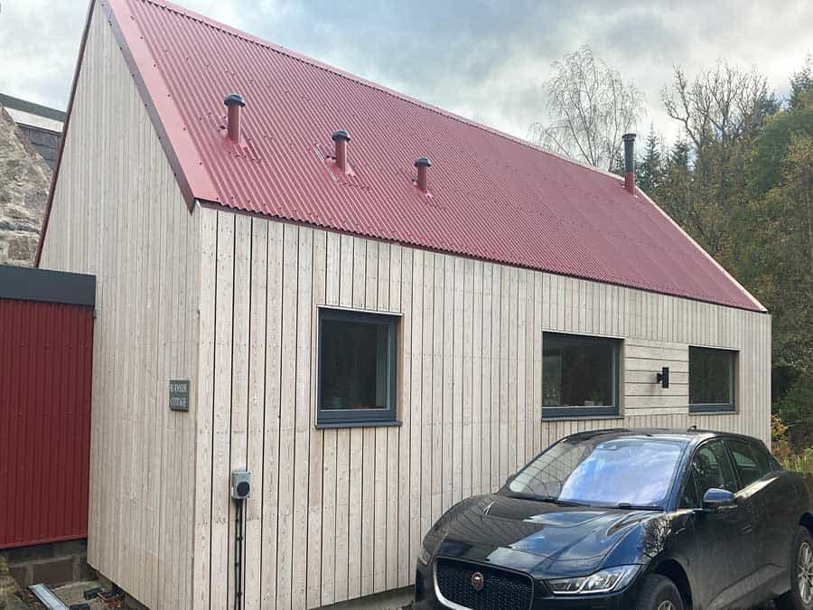 siberian larch cladding weathered with sioo:x