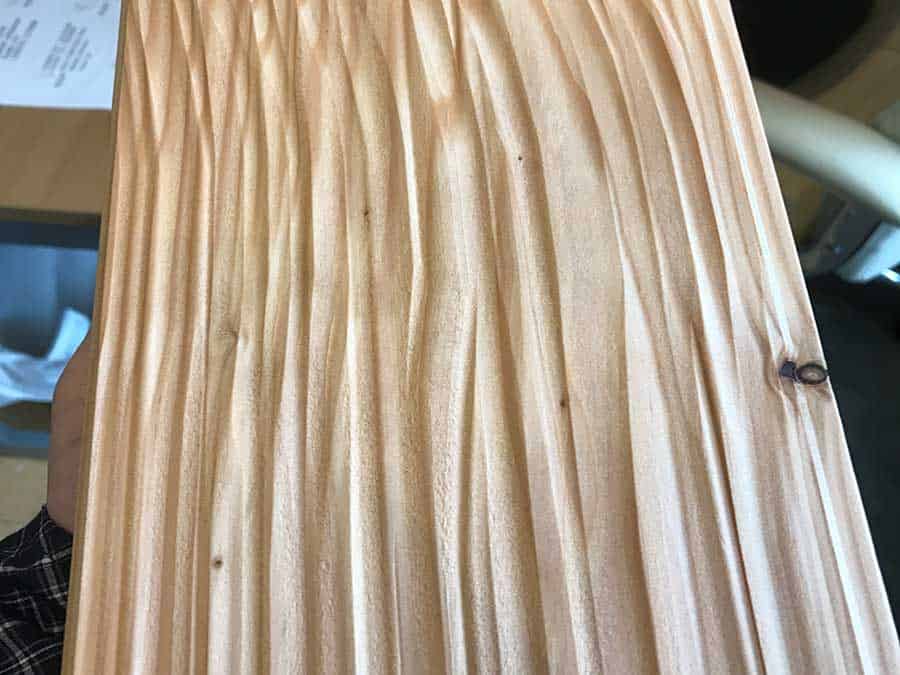 siberian larch cladding riven effect